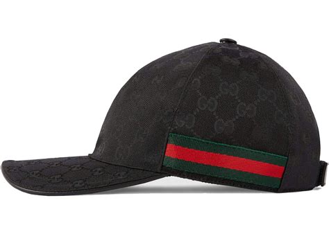 Original GG canvas baseball hat in black 